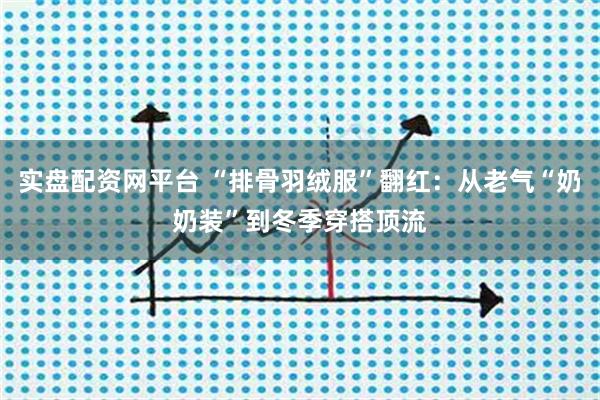 实盘配资网平台 “排骨羽绒服”翻红：从老气“奶奶装”到冬季穿搭顶流